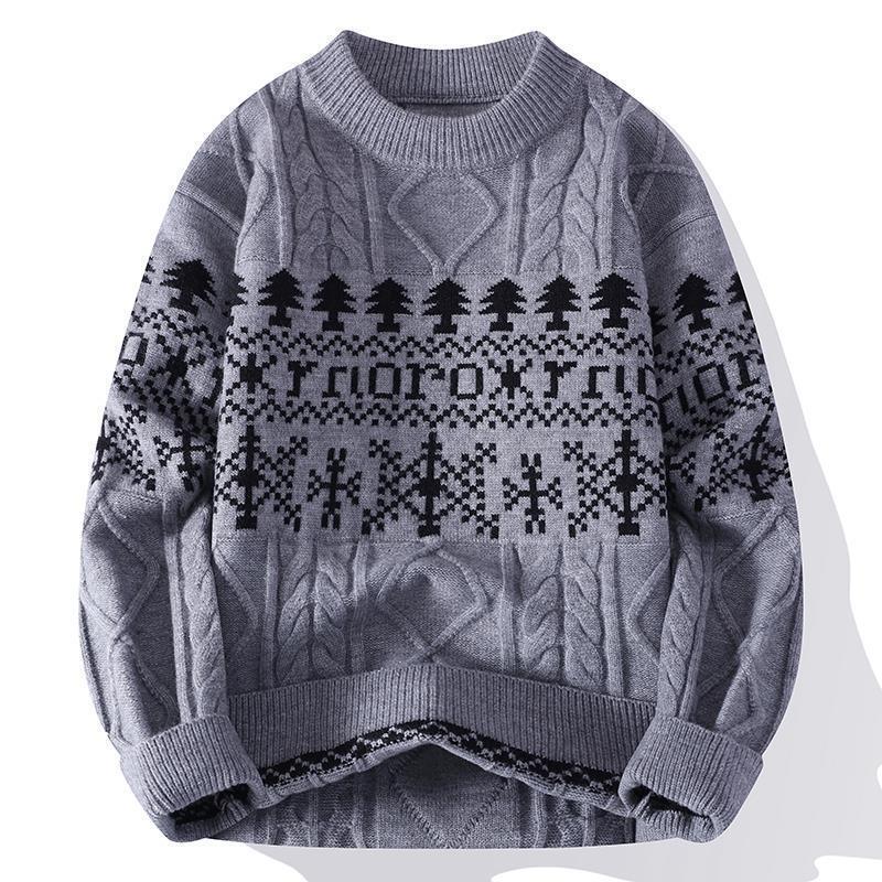Couples' Christmas Crew-neck Pullover Sweaters